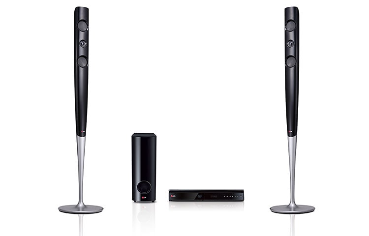 Vue avant de Home-cinéma Blu-ray 3D, 500W, Smart TV LG BH6531D