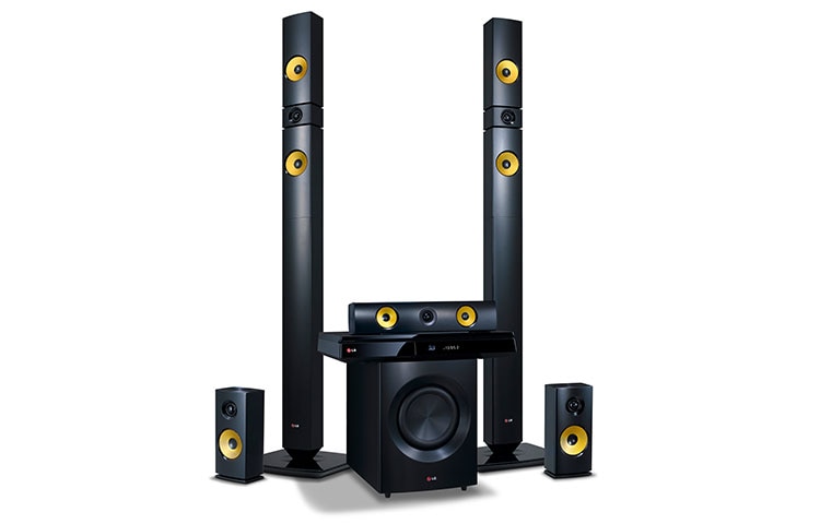LG Home-cinéma Blu-ray 3D, 1200W, Smart TV, LG BH7430PB