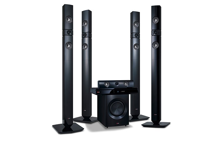 LG Home-cinéma Blu-ray 3D, 1200W, Smart TV, LG BH7530TB