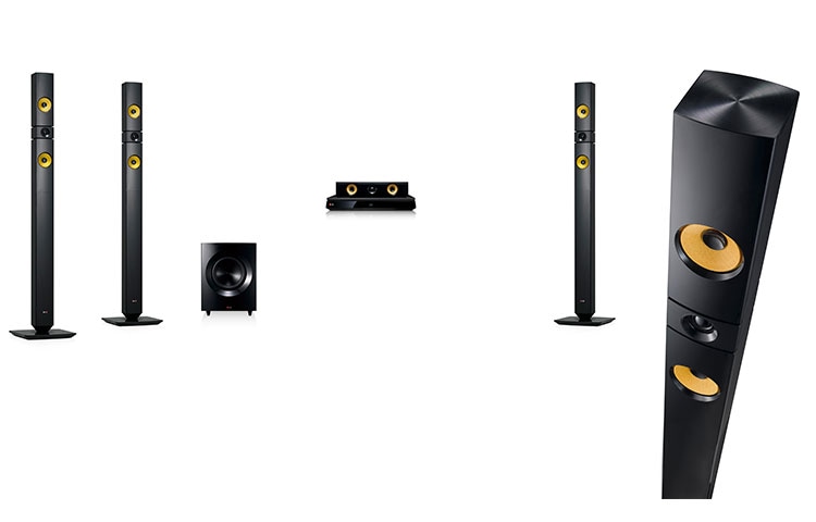 LG Home-cinéma Blu-ray 3D, 1200W, Smart TV, LG BH7530TB