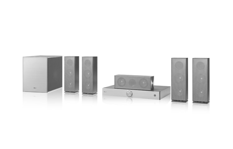 LG Home-cinéma Blu-ray 3D, 1100W, Membranes en fibre d'aramide., LG BH8220B