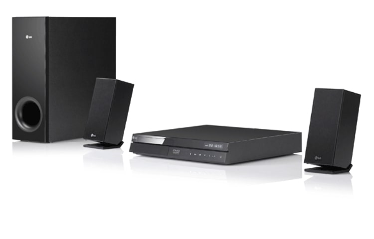 Vue avant de Home-cinéma DVD, 427W LG DH6220C