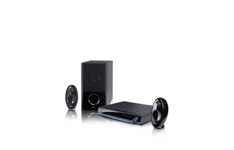 Vue avant de Home-Cinéma Blu-Ray 2.1 LG HB354BS