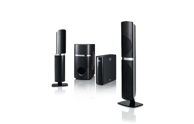 Vue avant de Home-Cinéma Blu-Ray 2.1 LG HB45E