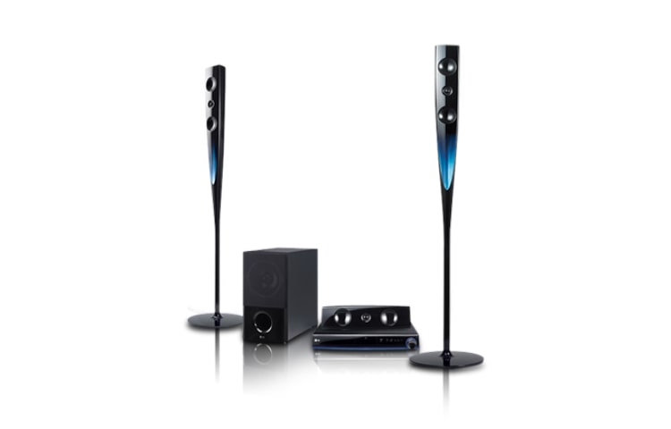 Vue avant de Home-Cinéma Blu-Ray 3.1 LG HB754CB