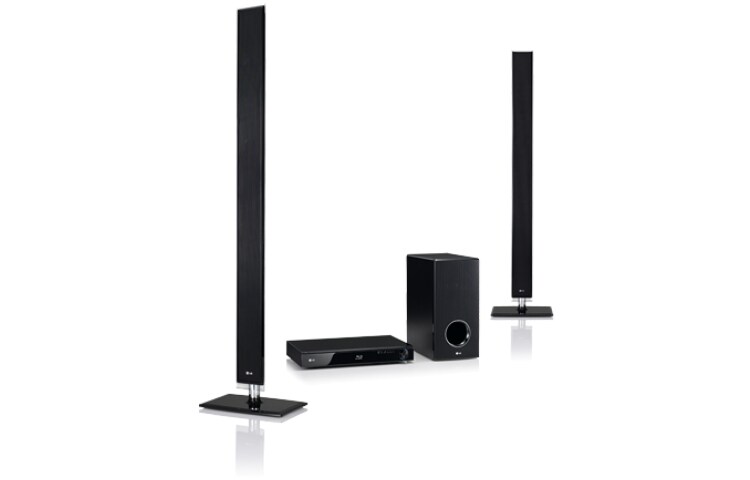 Vue avant de Home-Cinéma Blu-Ray 2.1 LG HB965DX