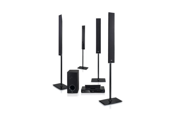 Vue avant de Home-Cinéma Blu-Ray 5.1 LG HB965TZ