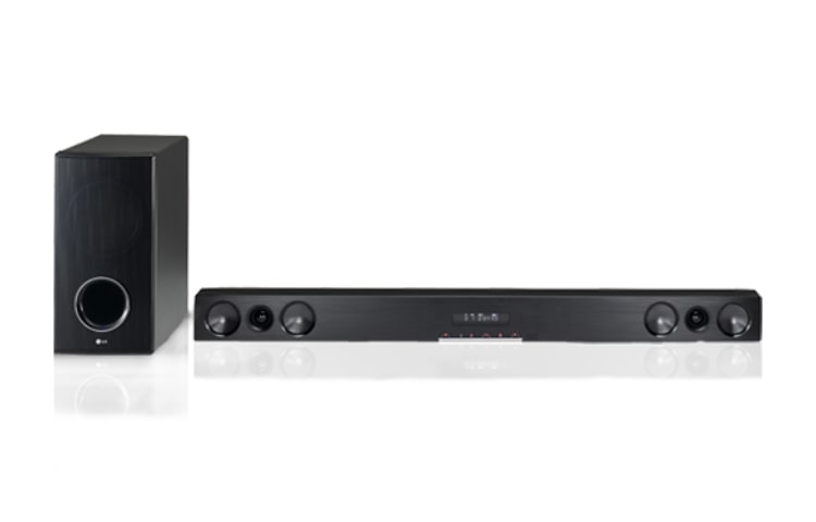 Vue avant de Barre de son LG HLS36W