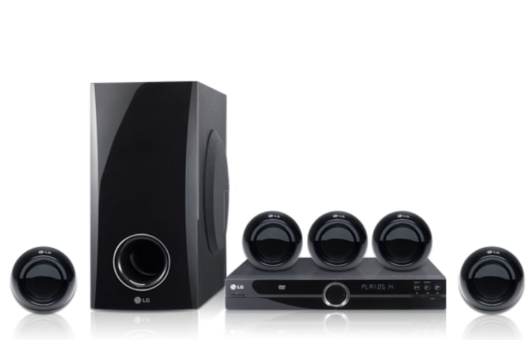 Vue avant de Home-Cinéma 5.1 LG HT304SU