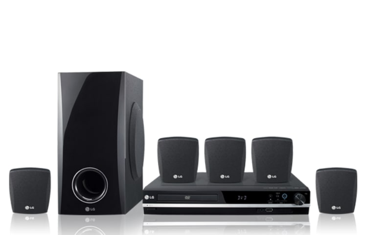 Vue avant de Home-Cinéma 5.1 LG HT353SD