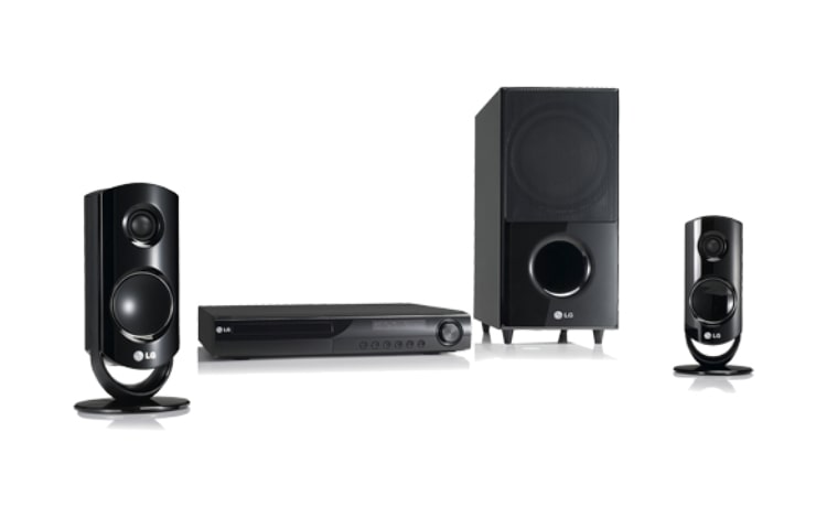 Vue avant de Home-Cinéma DVD 2.1 LG HT44S