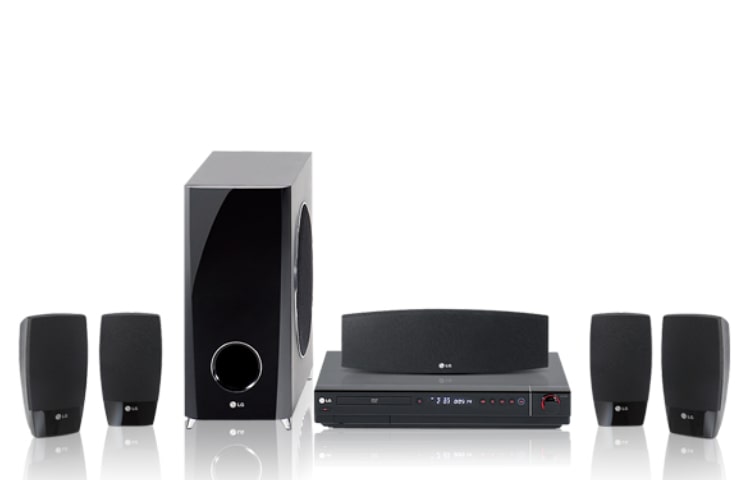 Vue avant de Home-Cinéma 5.1 LG HT503SH