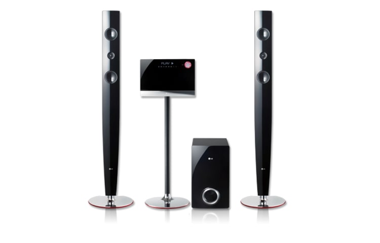 Vue avant de Home-Cinéma 2.1 LG HT553DV