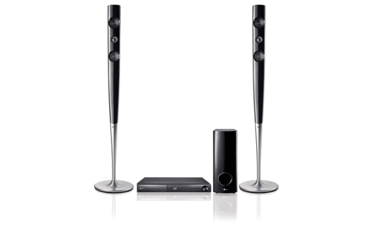 Vue avant de Home-cinéma Blu-ray 3D, 560W, Connecté LG HX506DI