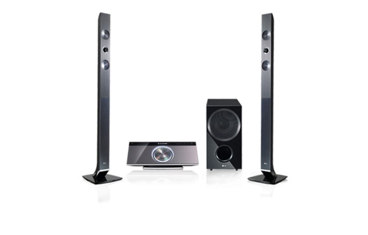 Vue avant de Home cinéma 2.1 Blu-ray 3D LG HX976DZ