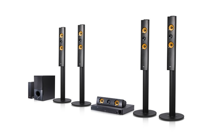Home Cinema blu-ray 5.1 LG LHB755W