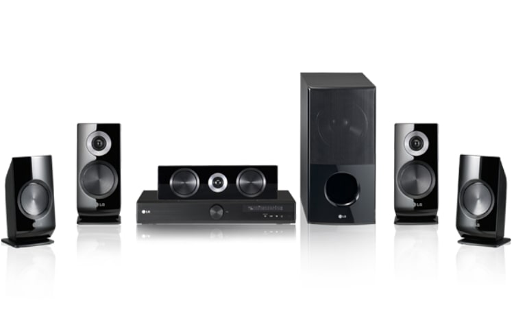 Vue avant de Home cinéma 5.1 Amplificateur Audio/Vidéo LG SR906SB