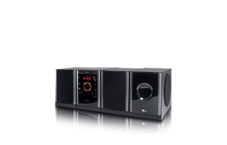 Vue avant de Chaîne Home-Cinéma 2.1 LG XD123