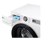 LG Lave-linge 11kg - 68L | AI Direct Drive™ | Steam™ | Smart Diagnosis™, LG F14R15WHS