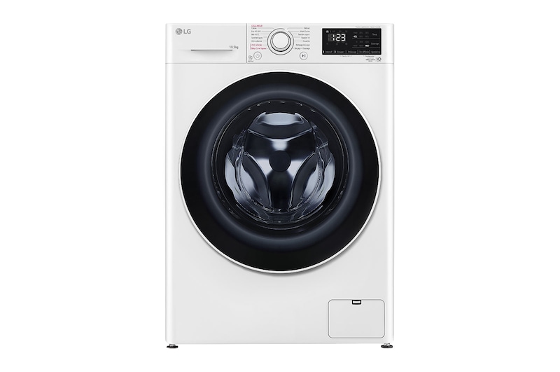LG Lave-linge 10.5 KG - 68L | AI Direct Drive™ | Moteur Direct Drive™ garanti 10 ans, LG F14V30WHS