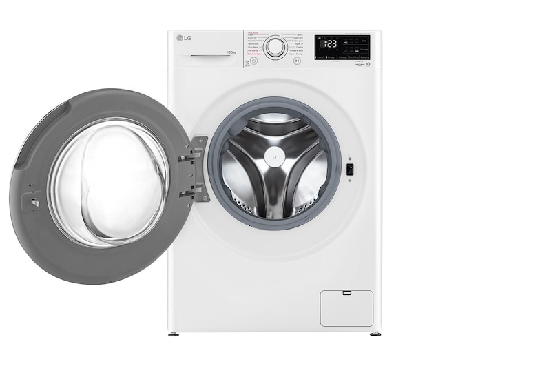 LG Lave-linge 10.5 KG - 68L | AI Direct Drive™ | Moteur Direct Drive™ garanti 10 ans, LG F14V30WHS