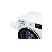 LG Lave-linge 10.5 KG - 68L | AI Direct Drive™ | Moteur Direct Drive™ garanti 10 ans, LG F14V30WHS