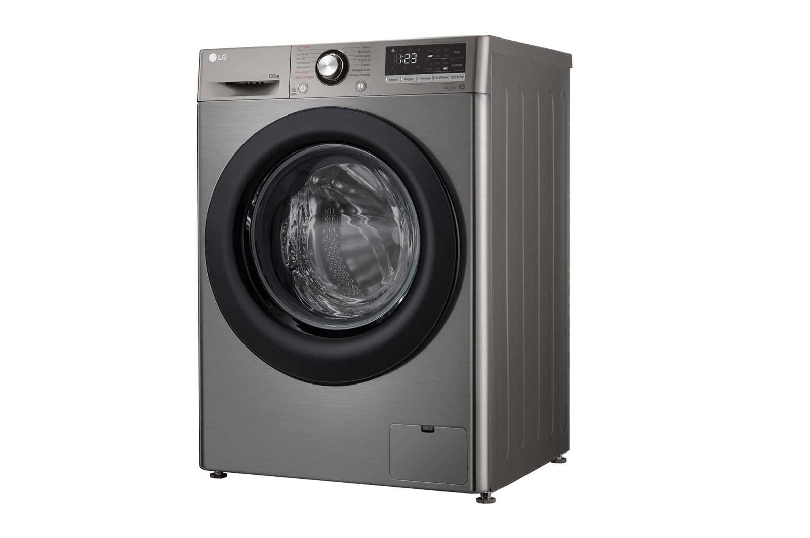 LG Lave-linge 10.5 KG - 68L | AI Direct Drive™ | Moteur Direct Drive™ garanti 10 ans, LG F14V35IXS