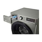 LG Lave-linge 10.5 KG - 68L | AI Direct Drive™ | Moteur Direct Drive™ garanti 10 ans, LG F14V35IXS