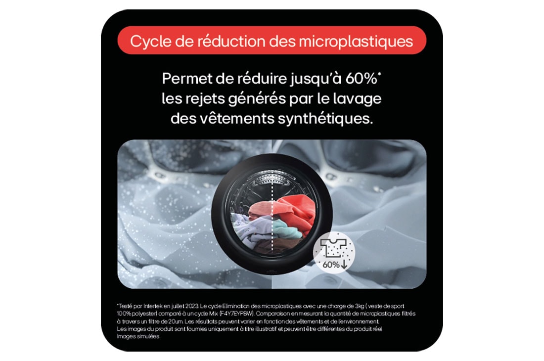 LG Lave-linge 11 kg | Molette avec écran LCD intégré | AI DD™ | Turbowash™ | Steam ™ , LG F14X76BMST