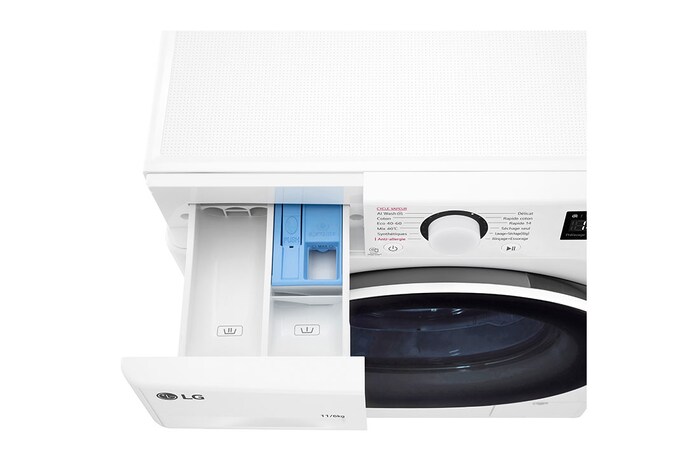 LG F164R50WRS Vue du desssus