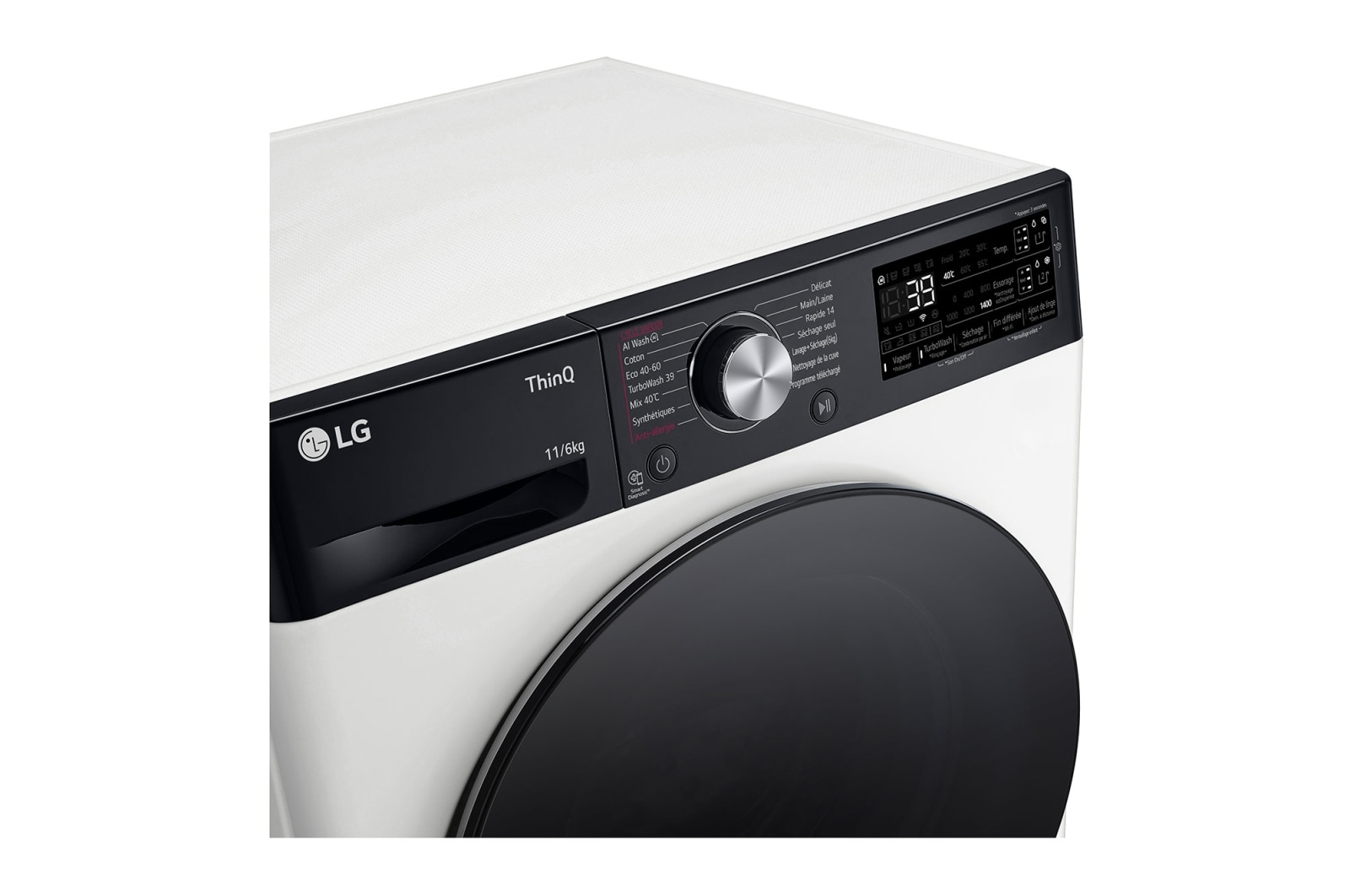 LG F164R78WSTA Vue de côté