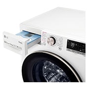 LG Lave-linge 10.5 kg - 68L | Moteur AI Direct Drive™ garanti 10 ans | Énergie A-10%, LG F16V76WSTAE