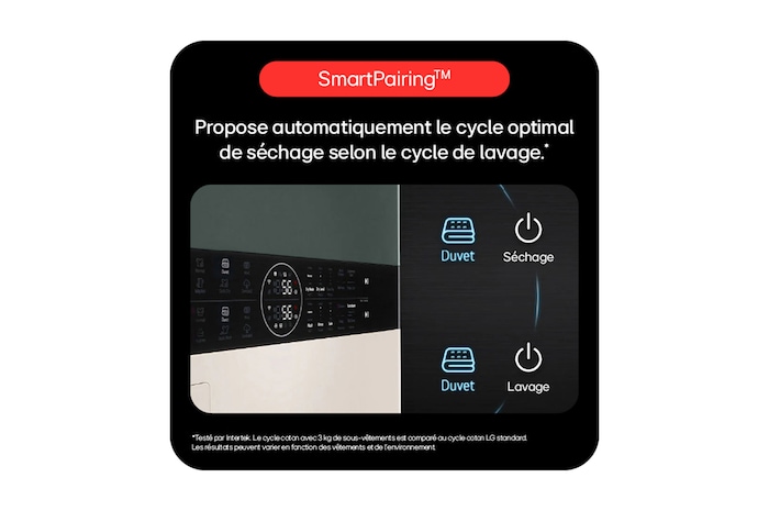 LG WashTower | Lave-linge 12kg | Sèche-linge 10kg, LG F214WT8GRBE