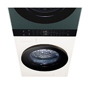 LG WashTower | Lave-linge 12kg | Sèche-linge 10kg, LG F214WT8GRBE