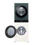 LG WashTower | Lave-linge 12kg | Sèche-linge 10kg, LG F214WT8GRBE