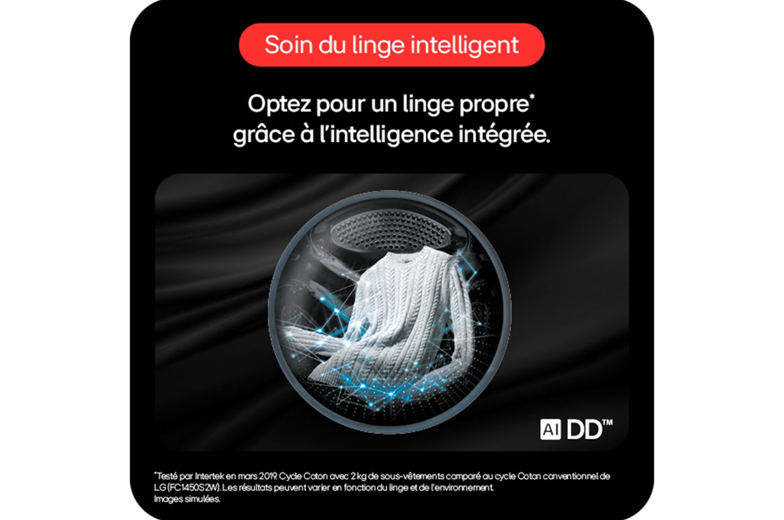 Soin du linge inteligent 