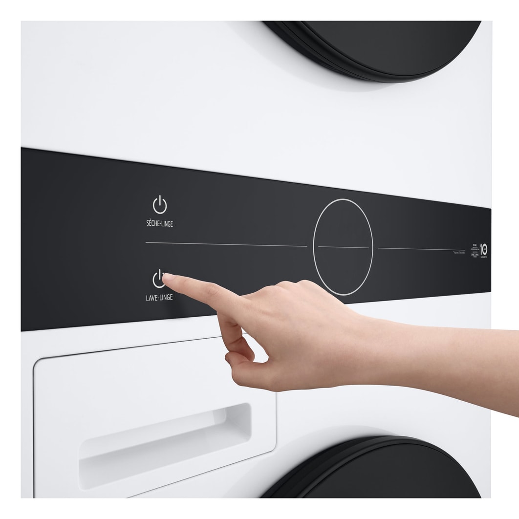 LG F214WT8WH vue latérale