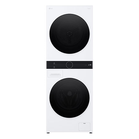 LG WashTower Lave-linge 12kg Sèche-linge 10kg -  F214WT8WH