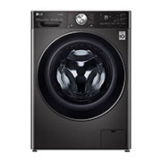 Vue avant de Lave-linge 12 kg - 81L | AI Direct Drive™ | Dosage automatique | Moteur Direct Drive™ garanti 10 ans LG F24V92BSTA