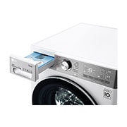 LG Lave-linge 12kg - 81L | Moteur intelligent AI Direct Drive™ garanti 10 ans | Dosage automatique ezDispense™, LG F24V92WHSTA