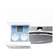 LG Lave-linge 12kg - 81L | Moteur intelligent AI Direct Drive™ garanti 10 ans | Dosage automatique ezDispense™, LG F24V92WHSTA