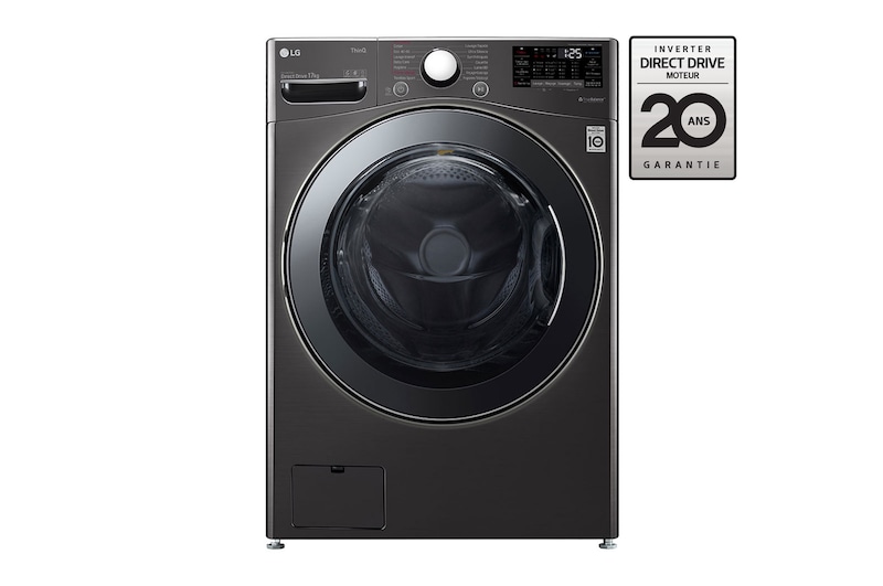 Vue avant de Lave-linge | 17 kg | 68L | Steam™ | TurboWash™ LG F71P12BS