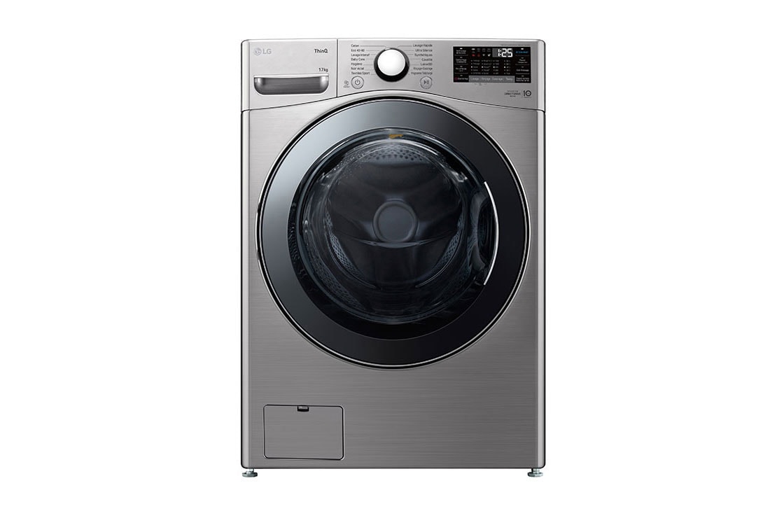 LG Lave-linge 17kg - 127L | TurboWash™ | Moteur Direct Drive™ garanti 10 ans, LG F71P12IX