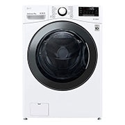 Vue avant de Lave-linge 17 kg | TurboWash™ | Wi-Fi | 6 Motion Direct Drive™ | E | Smart Diagnosis™ | Moteur Direct Drive™ garanti 10 ans LG F71P12WH