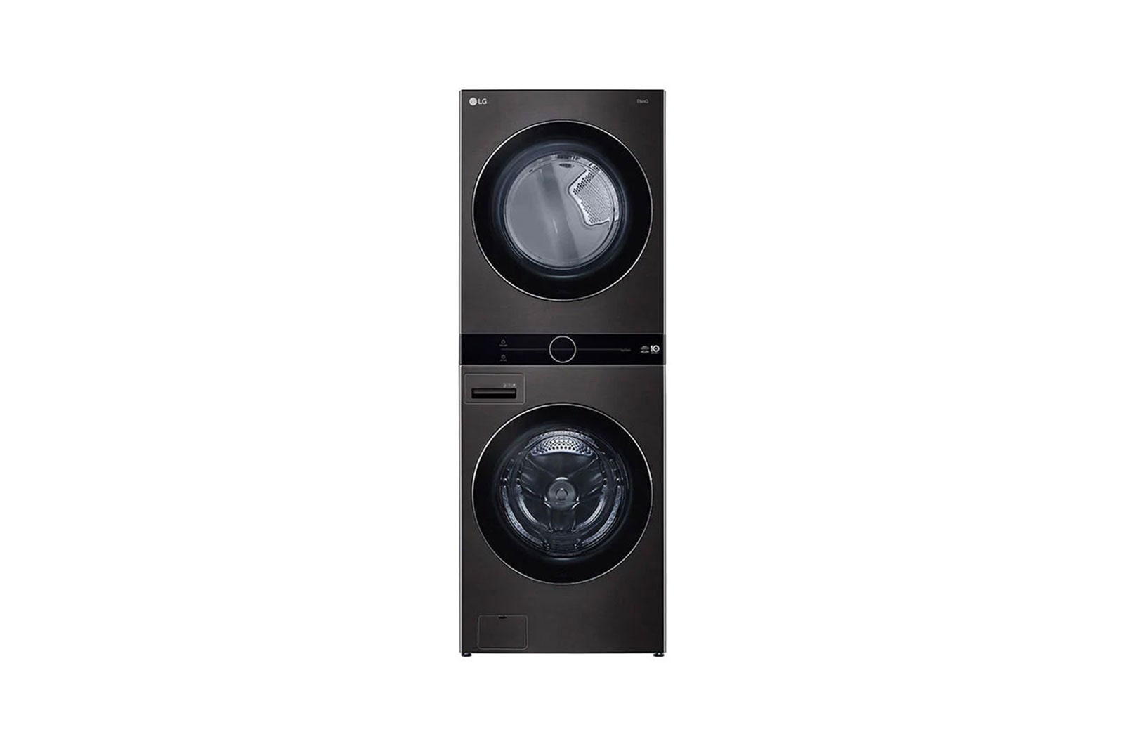 LG WashTower – Lave-linge 17kg / Sèche-linge 16kg | AI Direct Drive™ | Moteur Direct Drive™ garanti 10 ans  , LG F761TOWERB