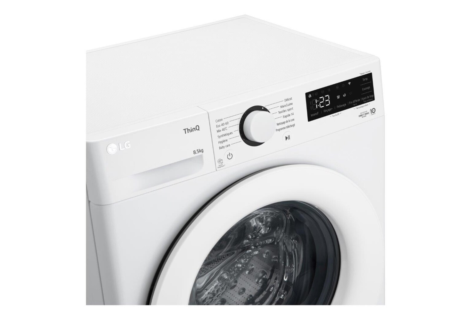 LG F82AV33WH Vue de côté
