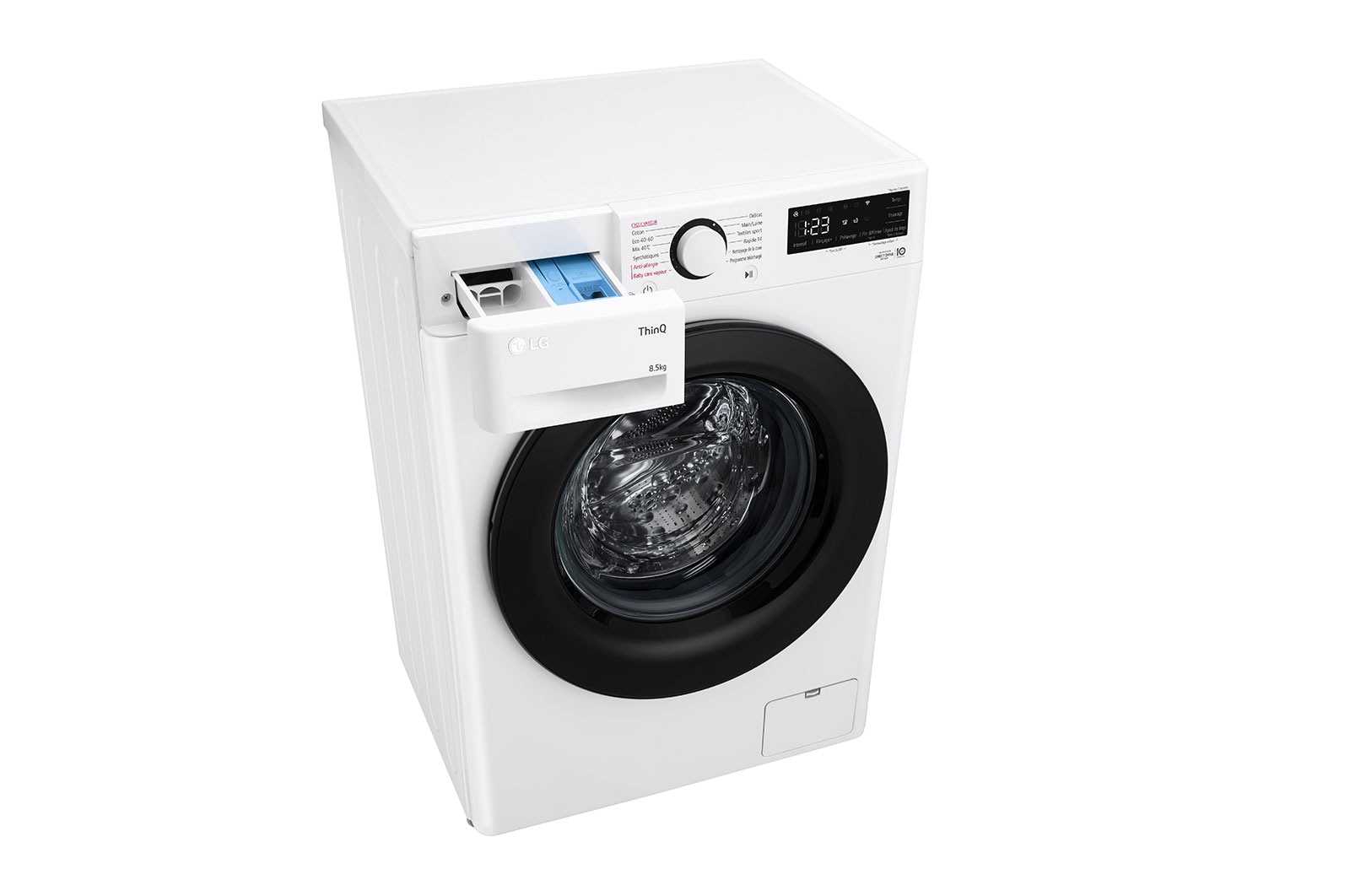 LG Lave-linge 8.5 kg - 58L | AI Direct Drive™ | Moteur Direct Drive™ garanti 10 ans, LG F82AV35WHS