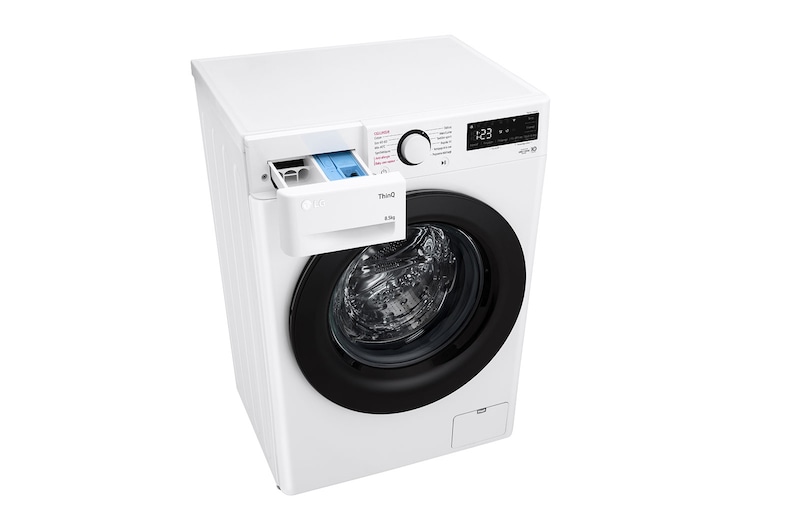 LG Lave-linge 8.5 kg - 58L | AI Direct Drive™ | Moteur Direct Drive™ garanti 10 ans, LG F82AV35WHS