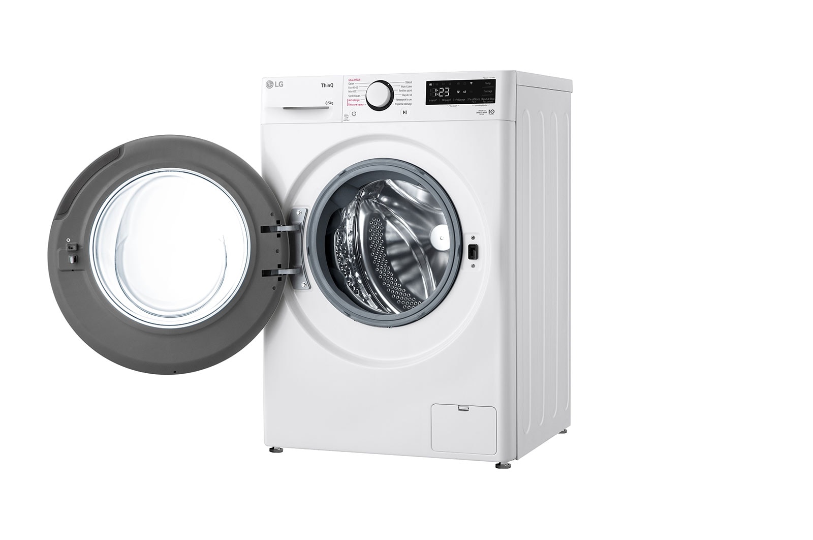 LG Lave-linge 8.5 kg - 58L | AI Direct Drive™ | Moteur Direct Drive™ garanti 10 ans, LG F82AV35WHS