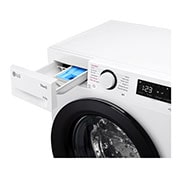 LG Lave-linge 8.5 kg - 58L | AI Direct Drive™ | Moteur Direct Drive™ garanti 10 ans, LG F82AV35WHS